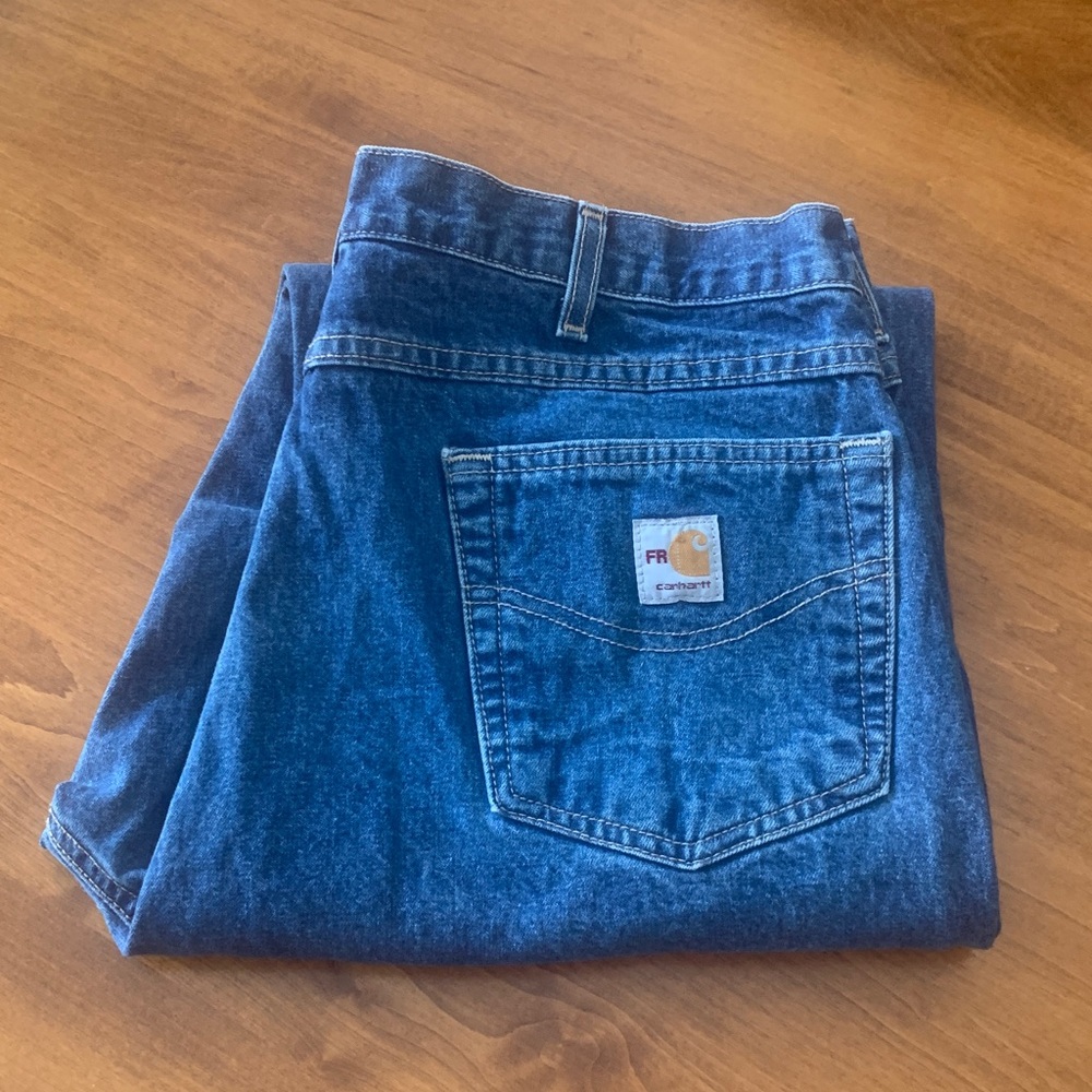 Carhartt FRB100 - Flame-Resistant Straight Leg Relaxed Fit Jean